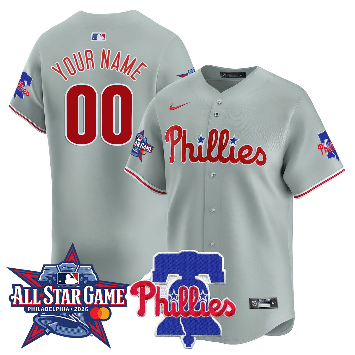 Philadelphia Phillies 2026 MLB All-Star Custom Jersey - All Stitched