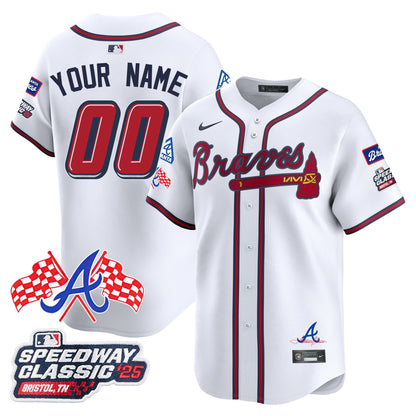 Atlanta Braves 2025 Speedway Classic Limited Custom Jersey V1 - All Stitched