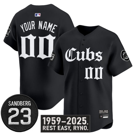 Chicago Cubs 'Ryne Sandberg Tribute' Vapor Premier Limited Custom Jersey - All Stitched