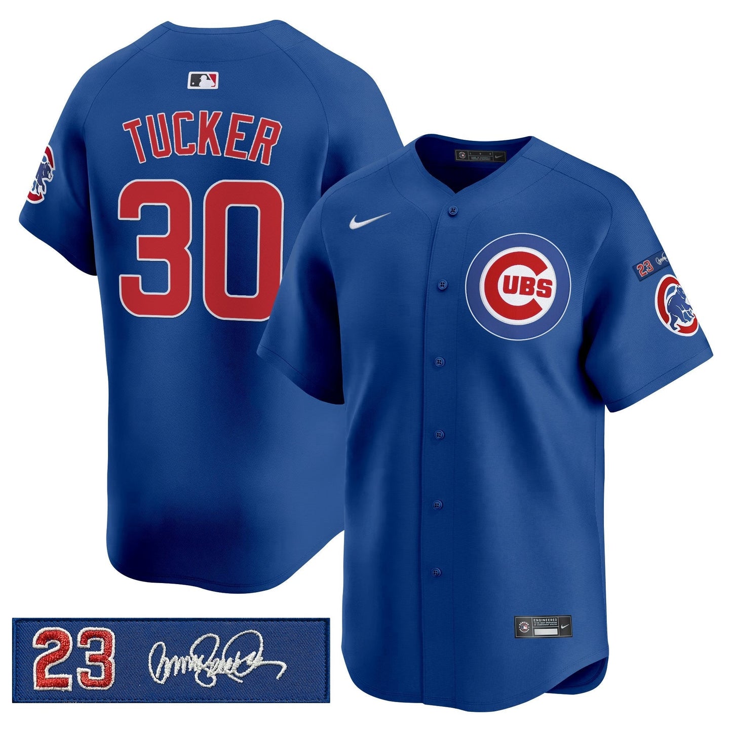Men's Chicago Cubs 'Ryne Sandberg Tribute' Vapor Premier Limited Jersey V3 - All Stitched