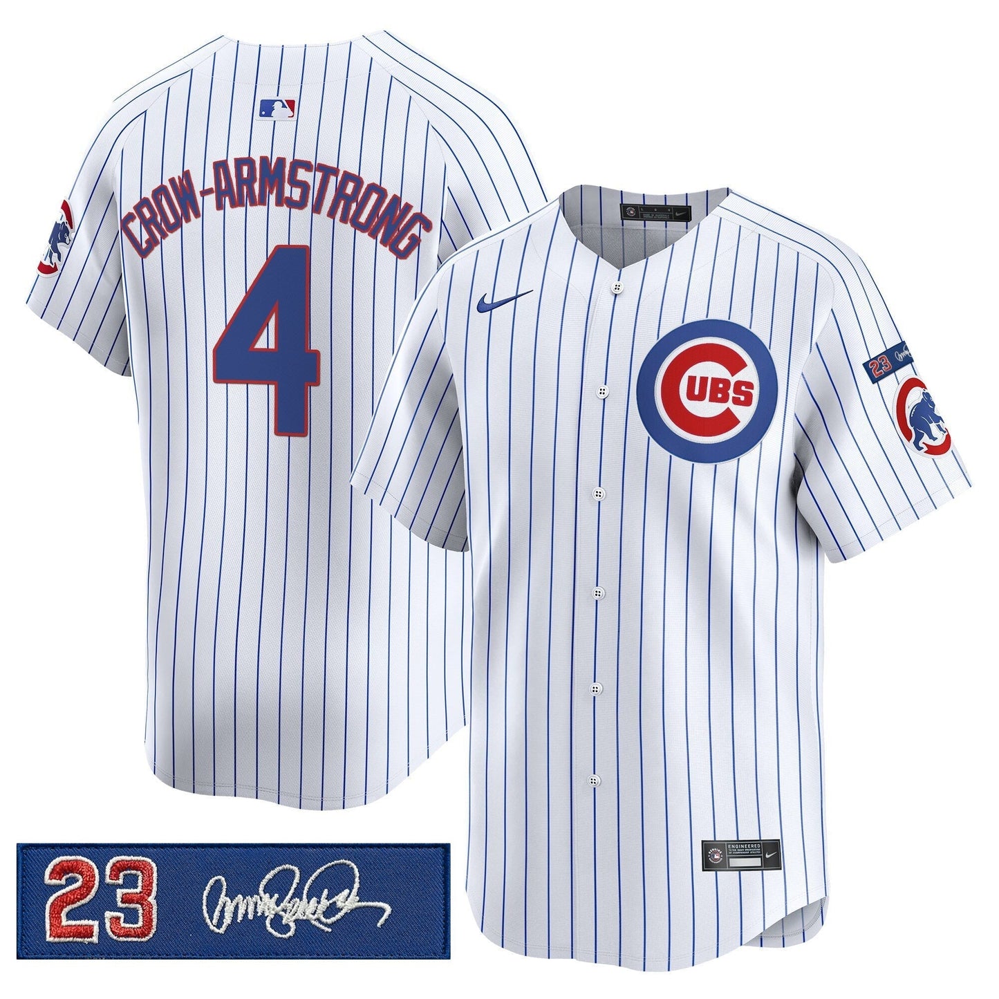 Men's Chicago Cubs 'Ryne Sandberg Tribute' Vapor Premier Limited Jersey V3 - All Stitched