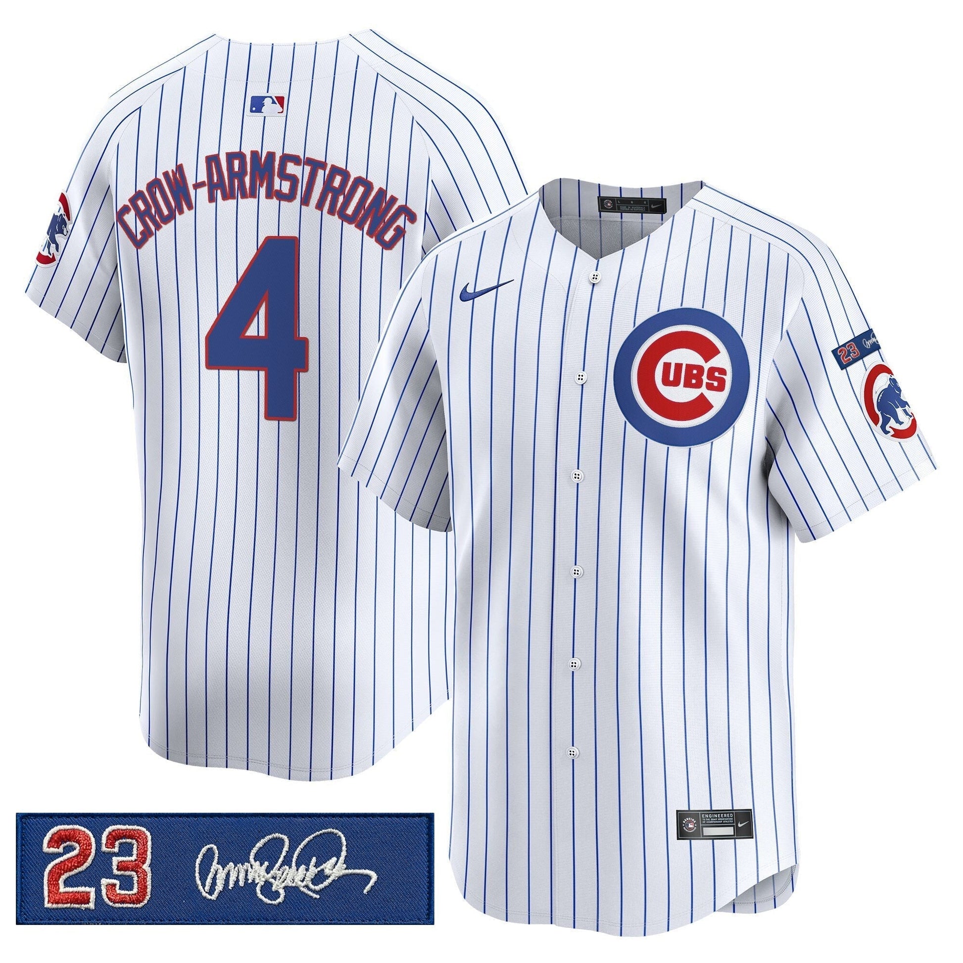 Men's Chicago Cubs 'Ryne Sandberg Tribute' Vapor Premier Limited Jersey V3 - All Stitched