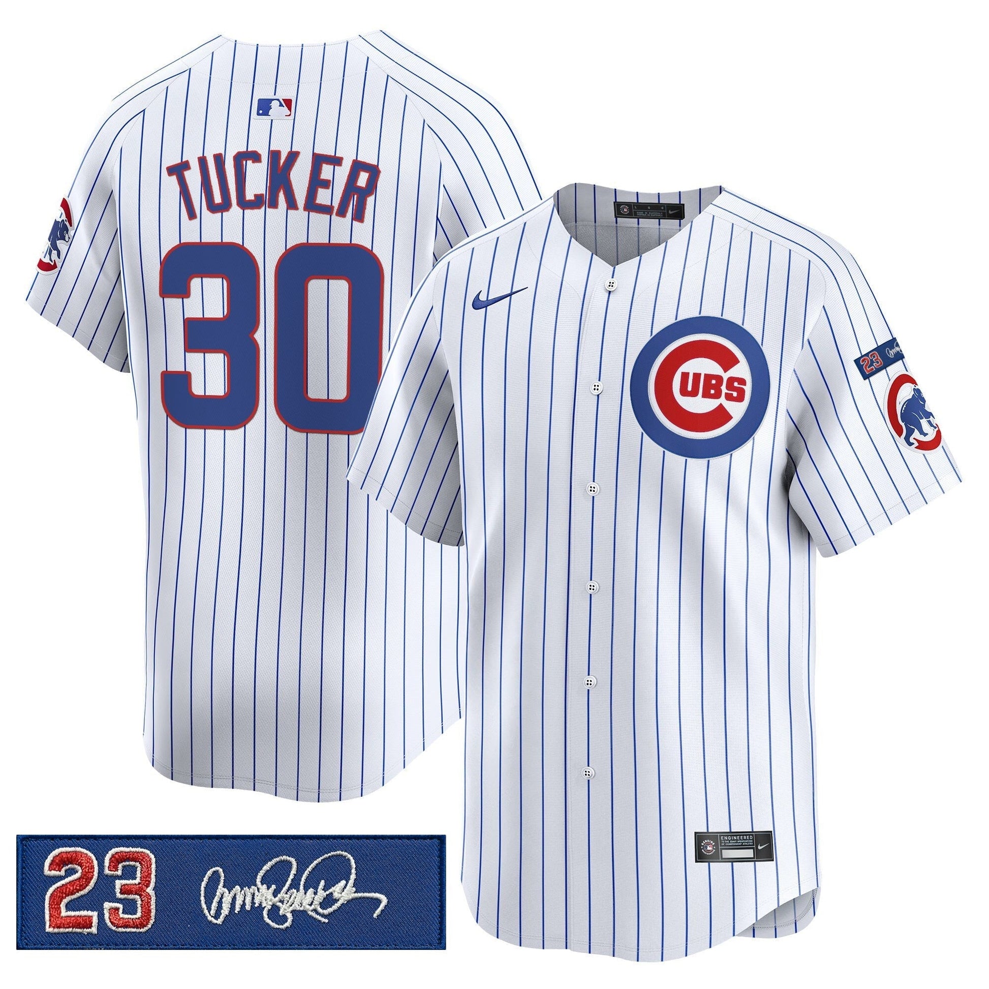 Men's Chicago Cubs 'Ryne Sandberg Tribute' Vapor Premier Limited Jersey V3 - All Stitched