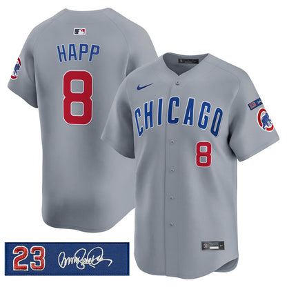 Men's Chicago Cubs 'Ryne Sandberg Tribute' Vapor Premier Limited Jersey V3 - All Stitched