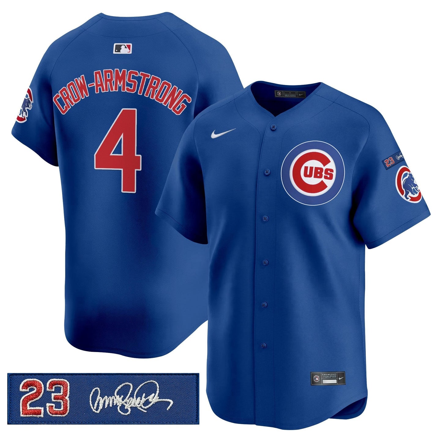 Men's Chicago Cubs 'Ryne Sandberg Tribute' Vapor Premier Limited Jersey V3 - All Stitched