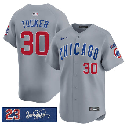 Men's Chicago Cubs 'Ryne Sandberg Tribute' Vapor Premier Limited Jersey V3 - All Stitched