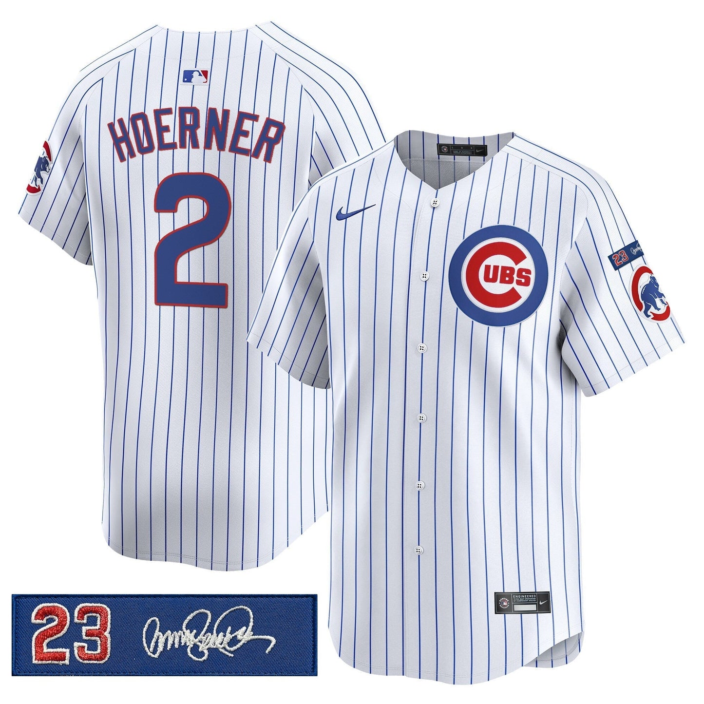 Men's Chicago Cubs 'Ryne Sandberg Tribute' Vapor Premier Limited Jersey V3 - All Stitched