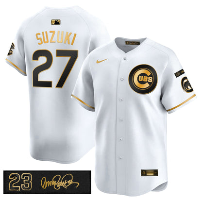 Men's Chicago Cubs 'Ryne Sandberg Tribute' Vapor Premier Limited Jersey V3 - All Stitched