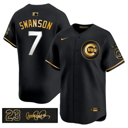 Men's Chicago Cubs 'Ryne Sandberg Tribute' Vapor Premier Limited Jersey V3 - All Stitched