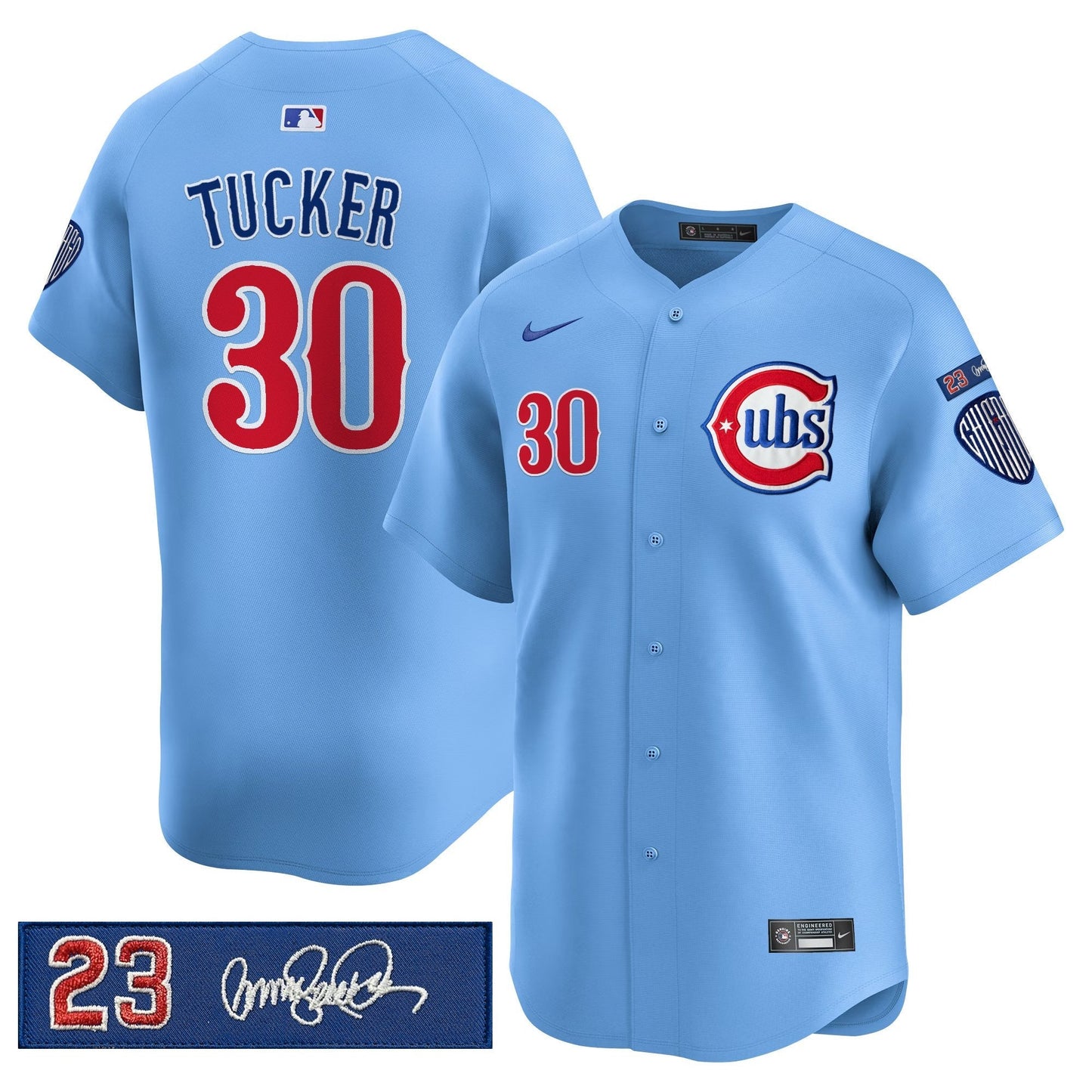 Men's Chicago Cubs 'Ryne Sandberg Tribute' Vapor Premier Limited Jersey V3 - All Stitched