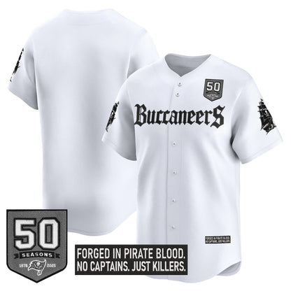 Men's Tampa Bay Buccaneers 'Gothic Pirate Shadows Edition' Vapor Baseball Jersey - All Stitched