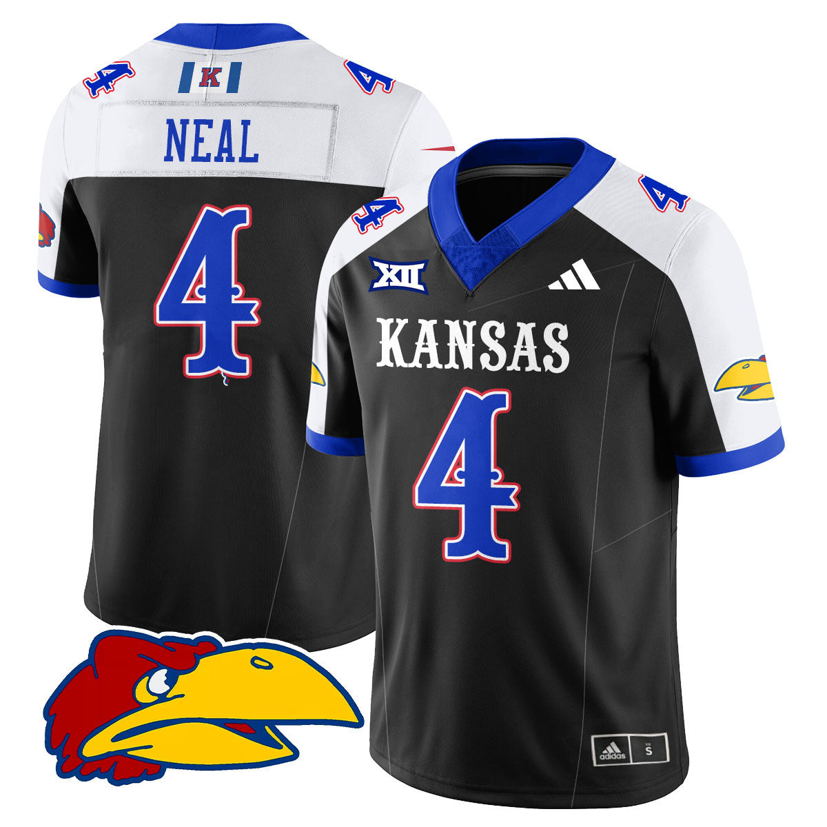 Men's Kansas Jayhawks Football 2025 Limited Jersey - All Stitched