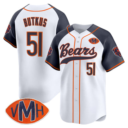 Men's Chicago Bears 2025 Vapor Baseball Jersey - All Stitched
