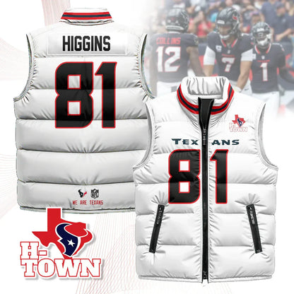 Houston Texans Unisex Puffer Vest