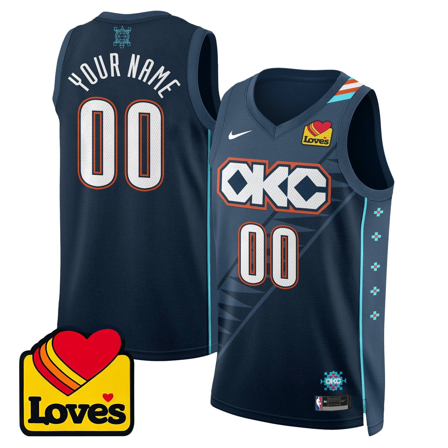 Oklahoma City Thunder Unveil 2025-26 City Edition Custom Jersey - All Stitched