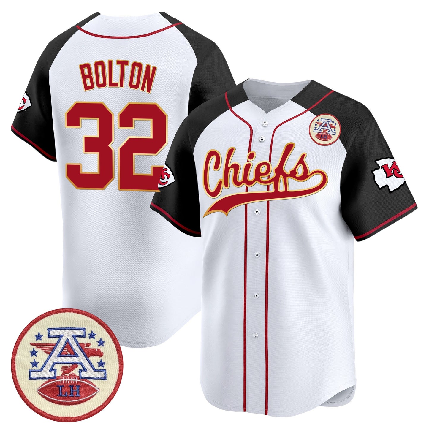 Men's Kansas City Chiefs 2025 Vapor Baseball Jersey - All Stitched