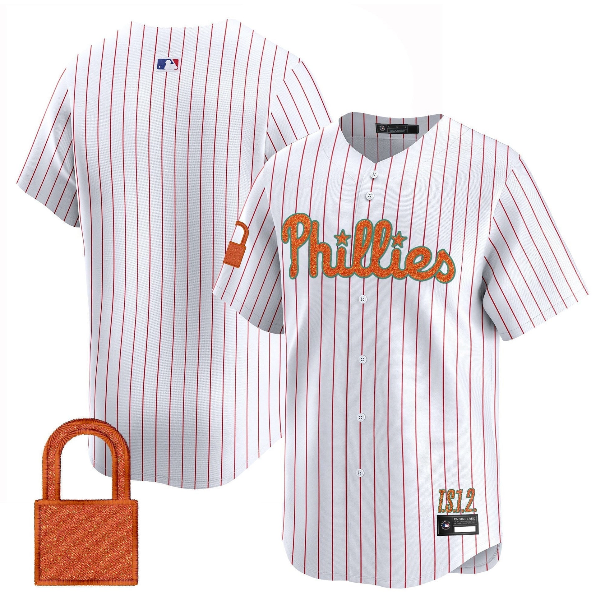 Men's Philadelphia Phillies 'Taylor Swift - TS12 - The Life of a Showgirl' Vapor Premier Limited Jersey - All Stitched
