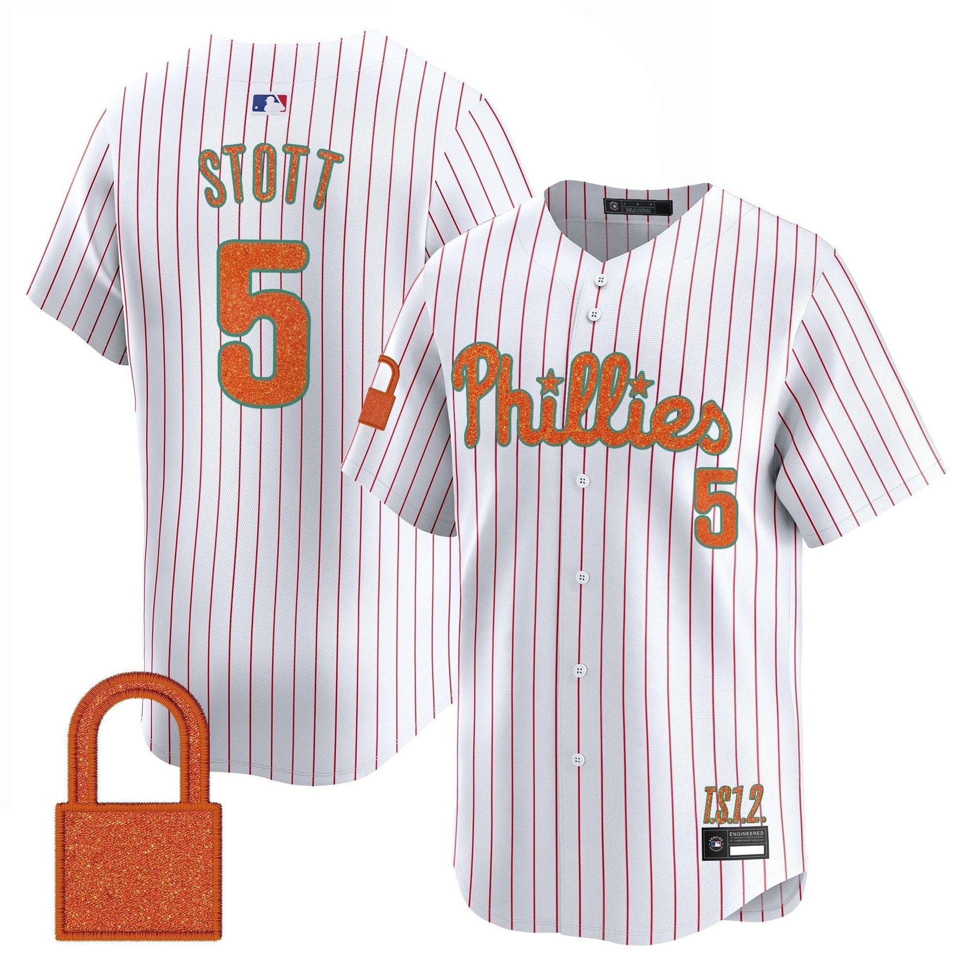 Men's Philadelphia Phillies 'Taylor Swift - TS12 - The Life of a Showgirl' Vapor Premier Limited Jersey - All Stitched
