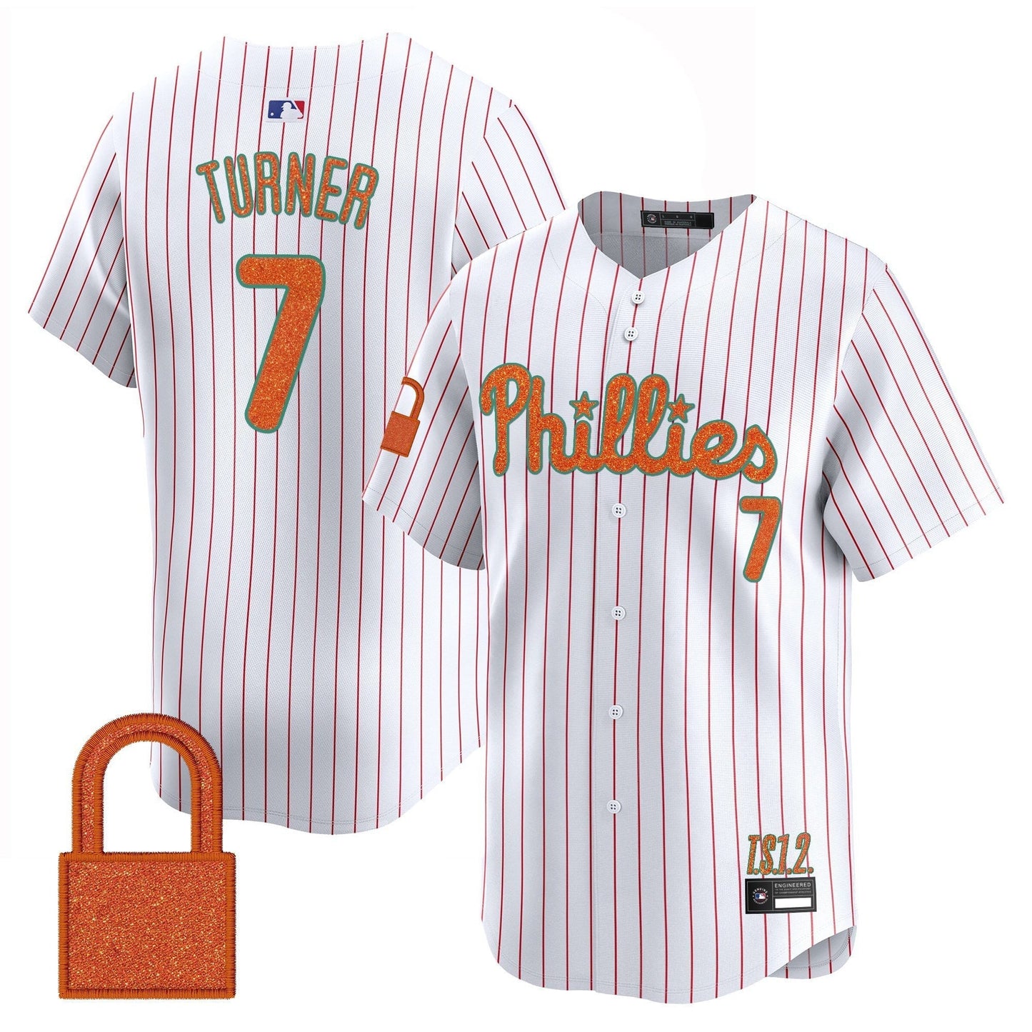 Men's Philadelphia Phillies 'Taylor Swift - TS12 - The Life of a Showgirl' Vapor Premier Limited Jersey - All Stitched