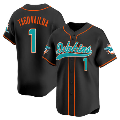 Men's Miami Dolphins 2025 Vapor Baseball Jersey - All Stitched