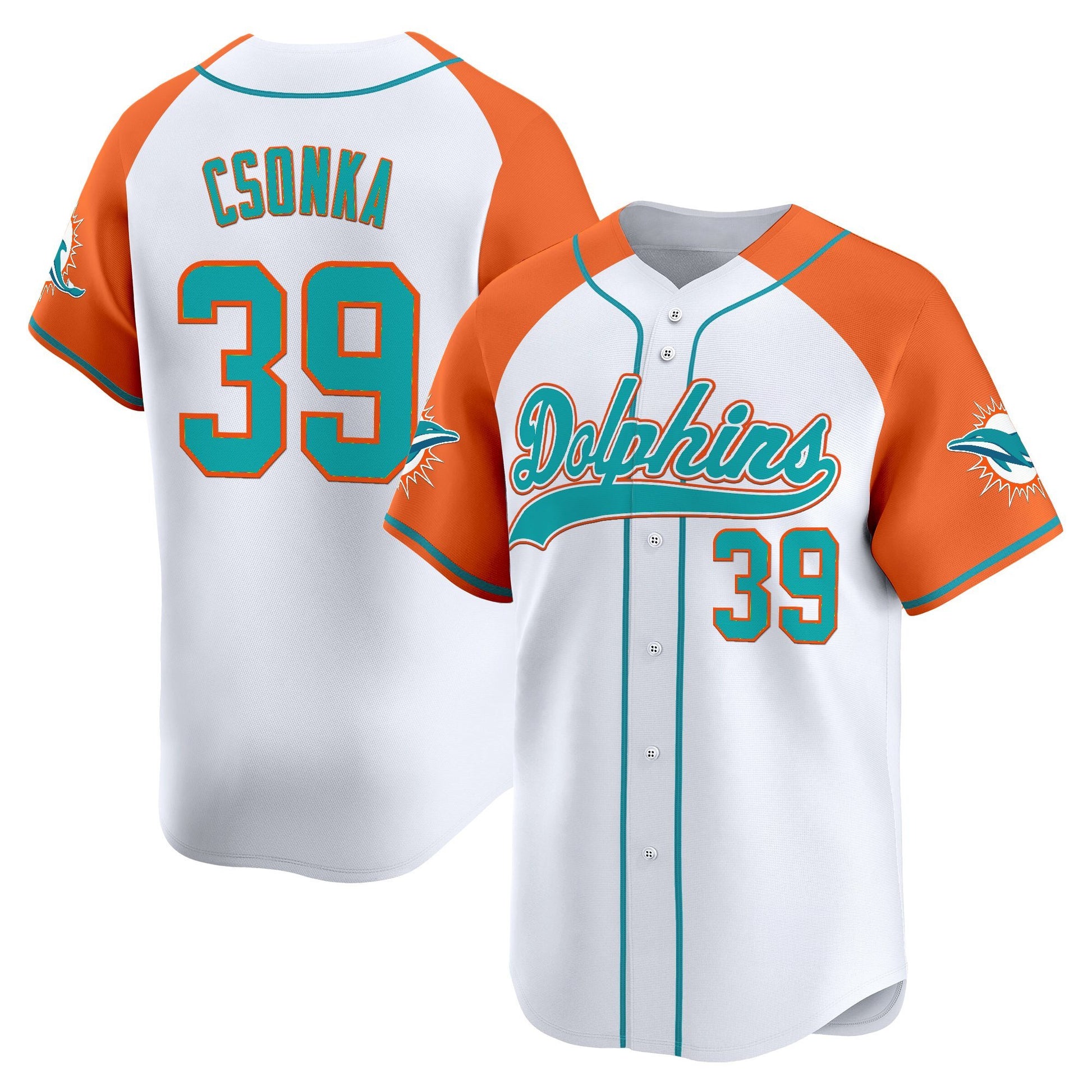 Men's Miami Dolphins 2025 Vapor Baseball Jersey - All Stitched