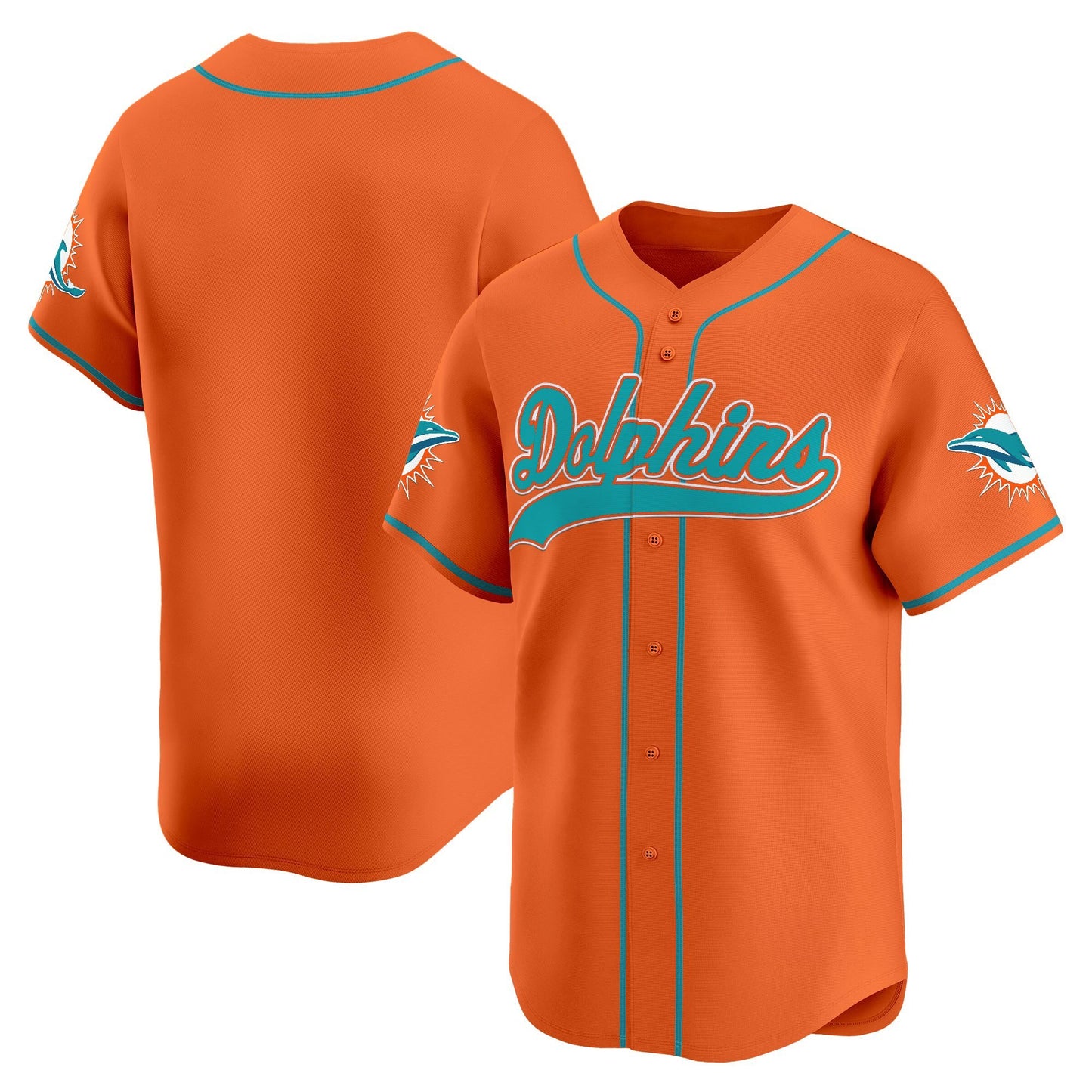 Men's Miami Dolphins 2025 Vapor Baseball Jersey - All Stitched