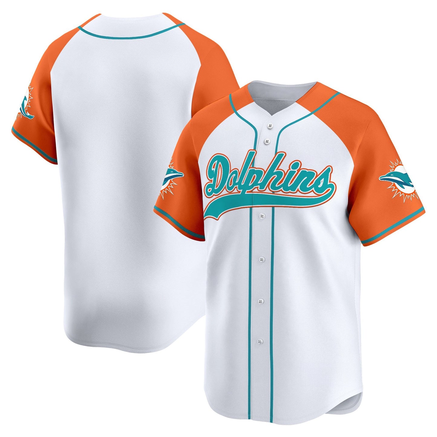 Men's Miami Dolphins 2025 Vapor Baseball Jersey - All Stitched