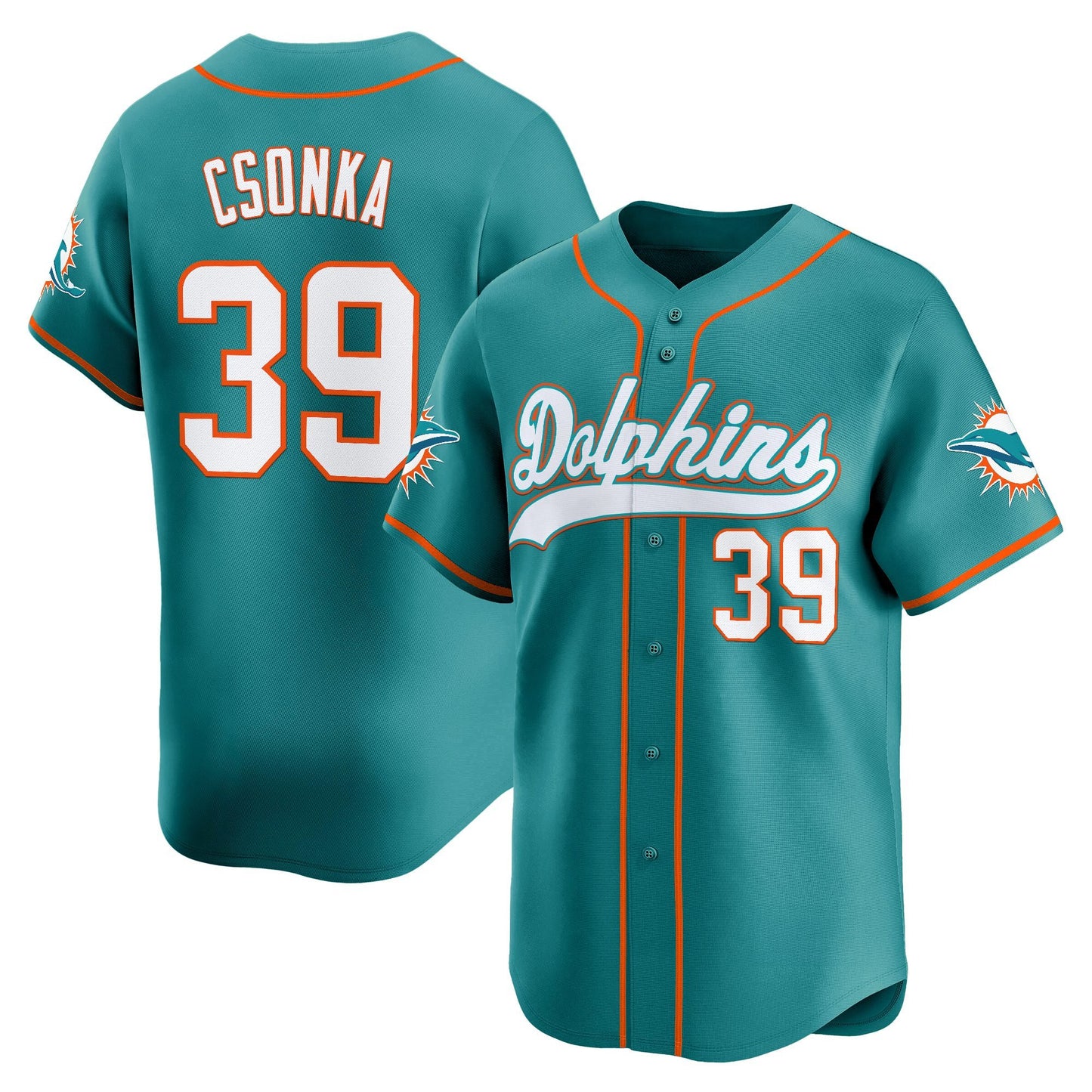 Men's Miami Dolphins 2025 Vapor Baseball Jersey - All Stitched