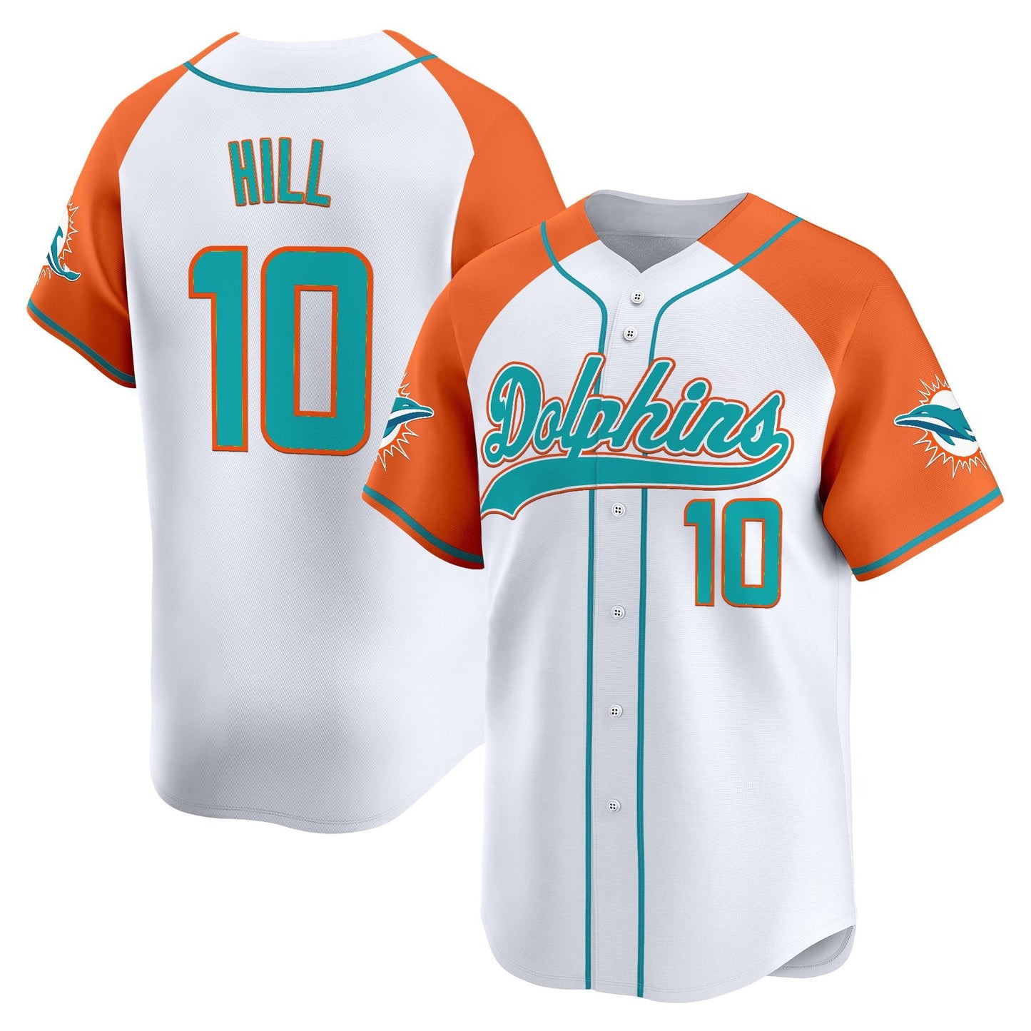 Men's Miami Dolphins 2025 Vapor Baseball Jersey - All Stitched