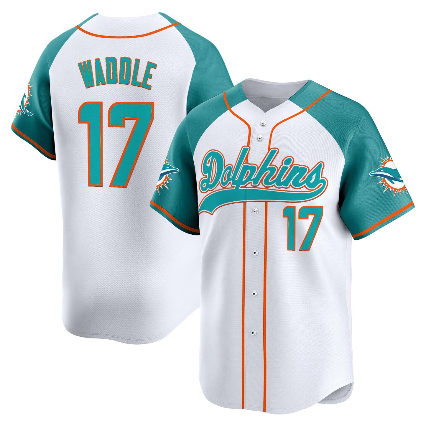 Men's Miami Dolphins 2025 Vapor Baseball Jersey - All Stitched