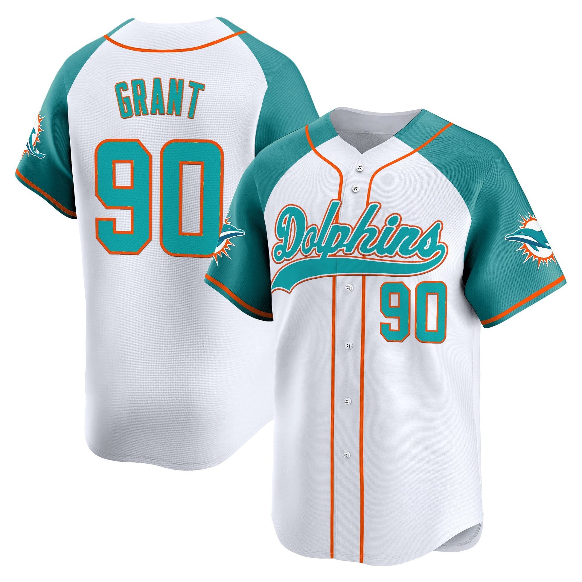 Men's Miami Dolphins 2025 Vapor Baseball Jersey - All Stitched