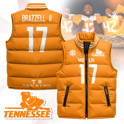 Tennessee Volunteers Unisex Puffer Vest