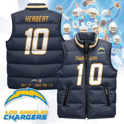 Los Angeles Chargers Unisex Puffer Vest