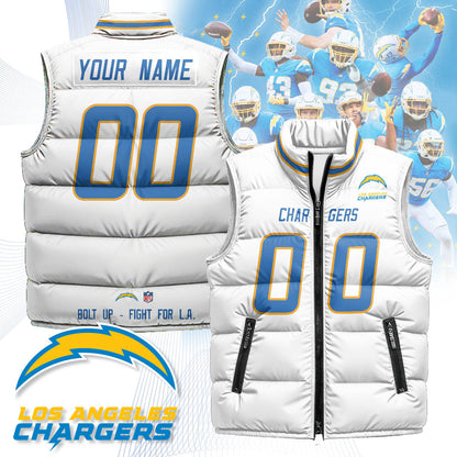Los Angeles Chargers Unisex Puffer Vest