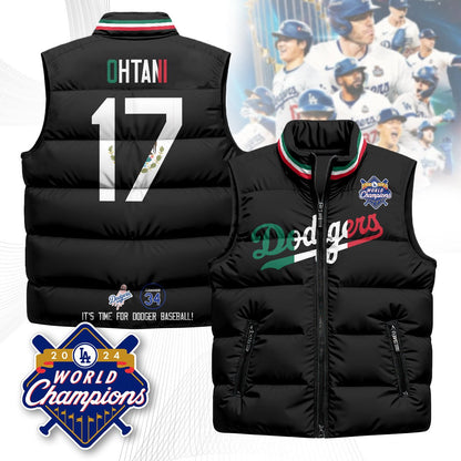 Los Angeles Dodgers Unisex Puffer Vest