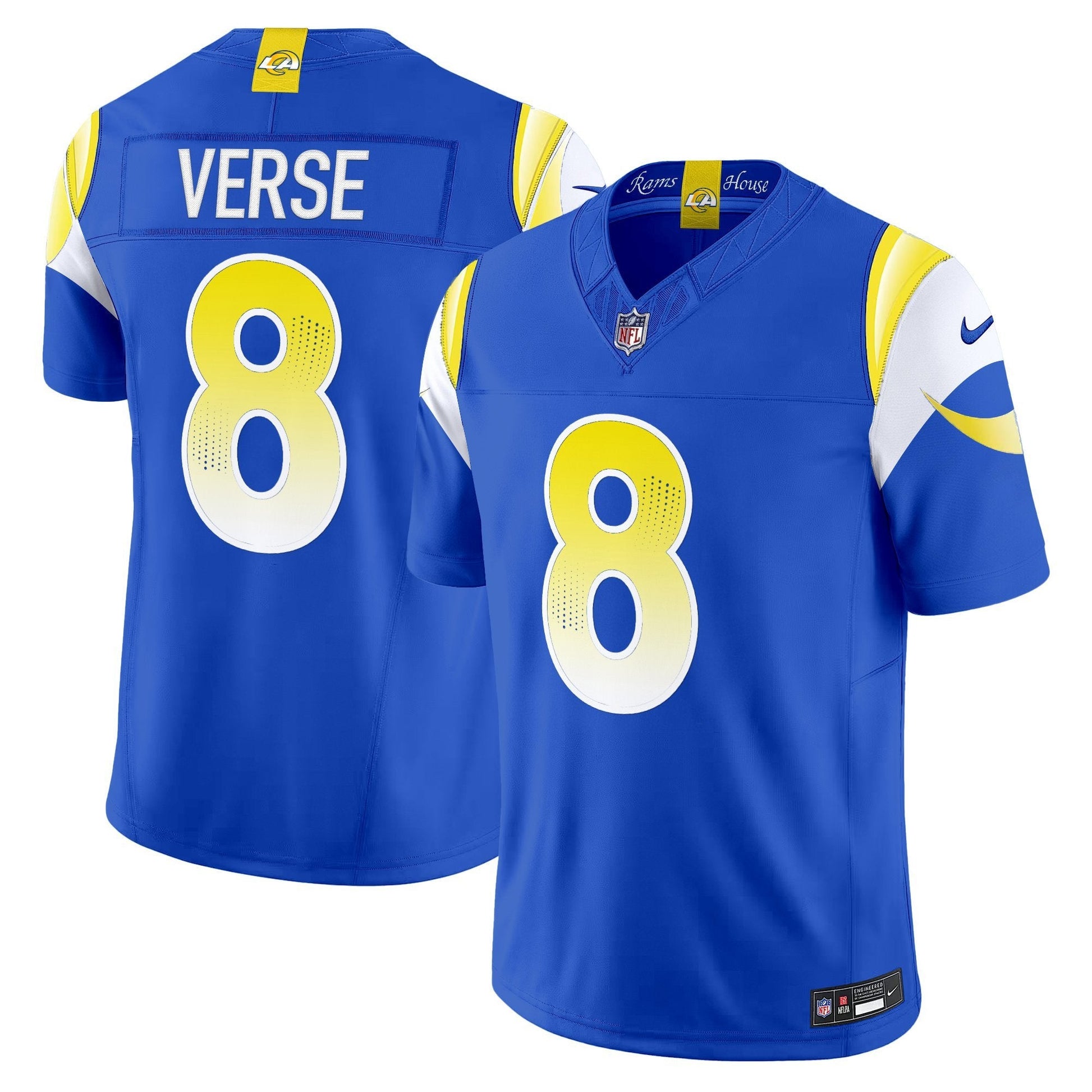 Men's Los Angeles Rams 2025 "Rivalries" Vapor Limited Jersey - All Stitched