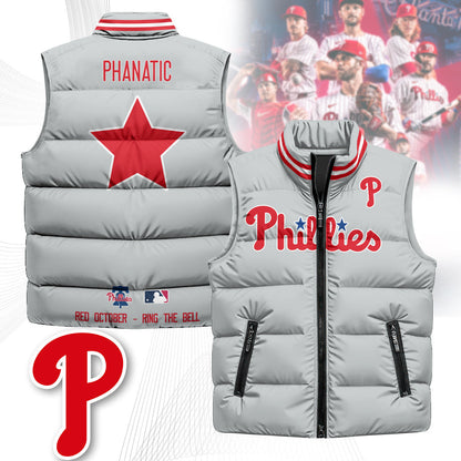 Philadelphia Phillies Unisex Puffer Vest