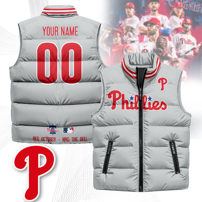 Philadelphia Phillies Unisex Puffer Vest