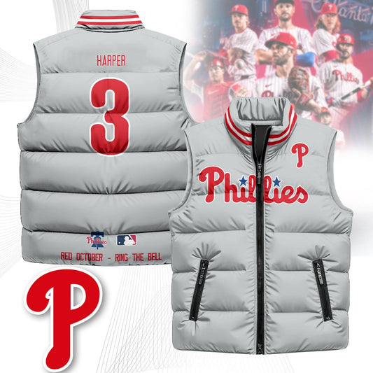 Philadelphia Phillies Unisex Puffer Vest