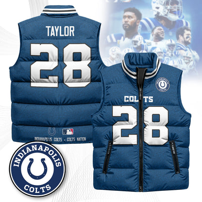 Indianapolis Colts Unisex Puffer Vest