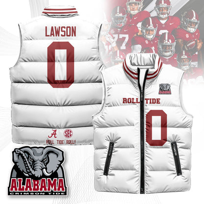 Alabama Crimson Tide Unisex Puffer Vest