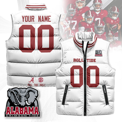 Alabama Crimson Tide Unisex Puffer Vest