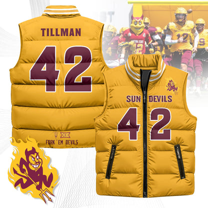 Arizona State Sun Devils Unisex Puffer Vest