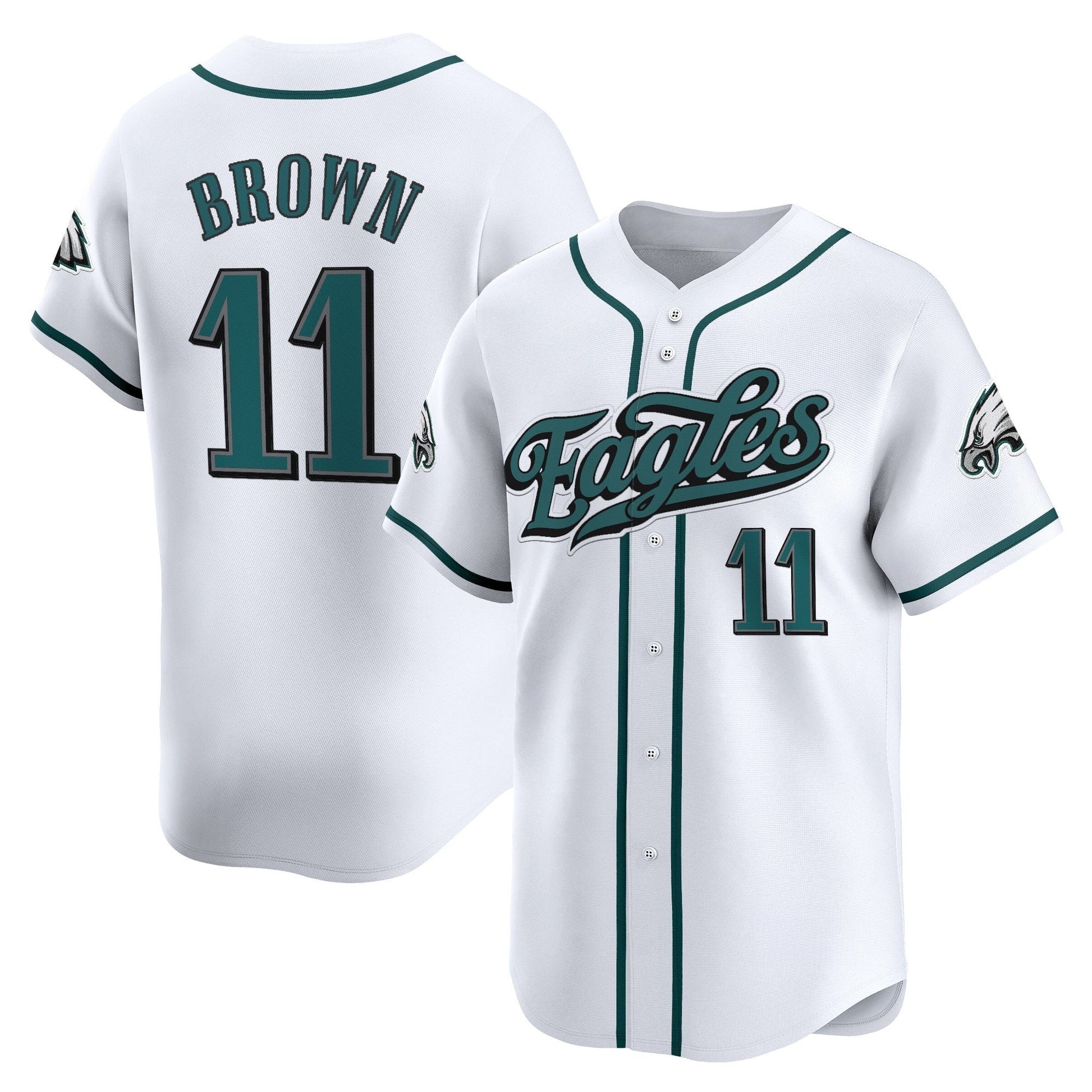 Men's Philadelphia Eagles 2025 Vapor Baseball Jersey V2 - All Stitched