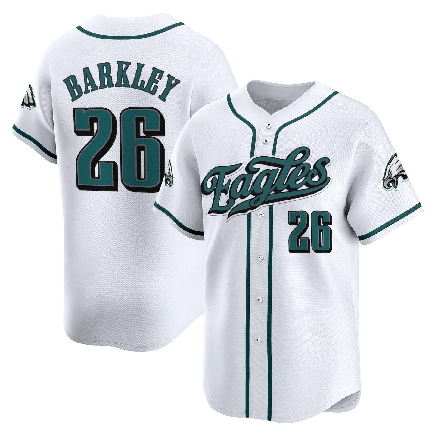 Men's Philadelphia Eagles 2025 Vapor Baseball Jersey V2 - All Stitched
