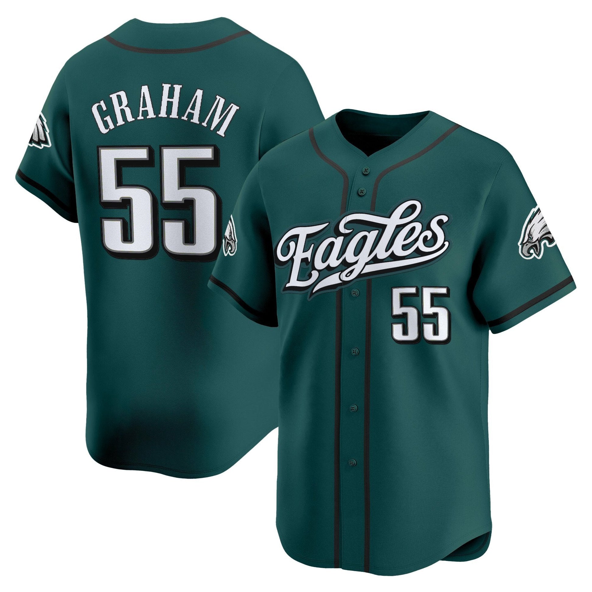 Men's Philadelphia Eagles 2025 Vapor Baseball Jersey V2 - All Stitched