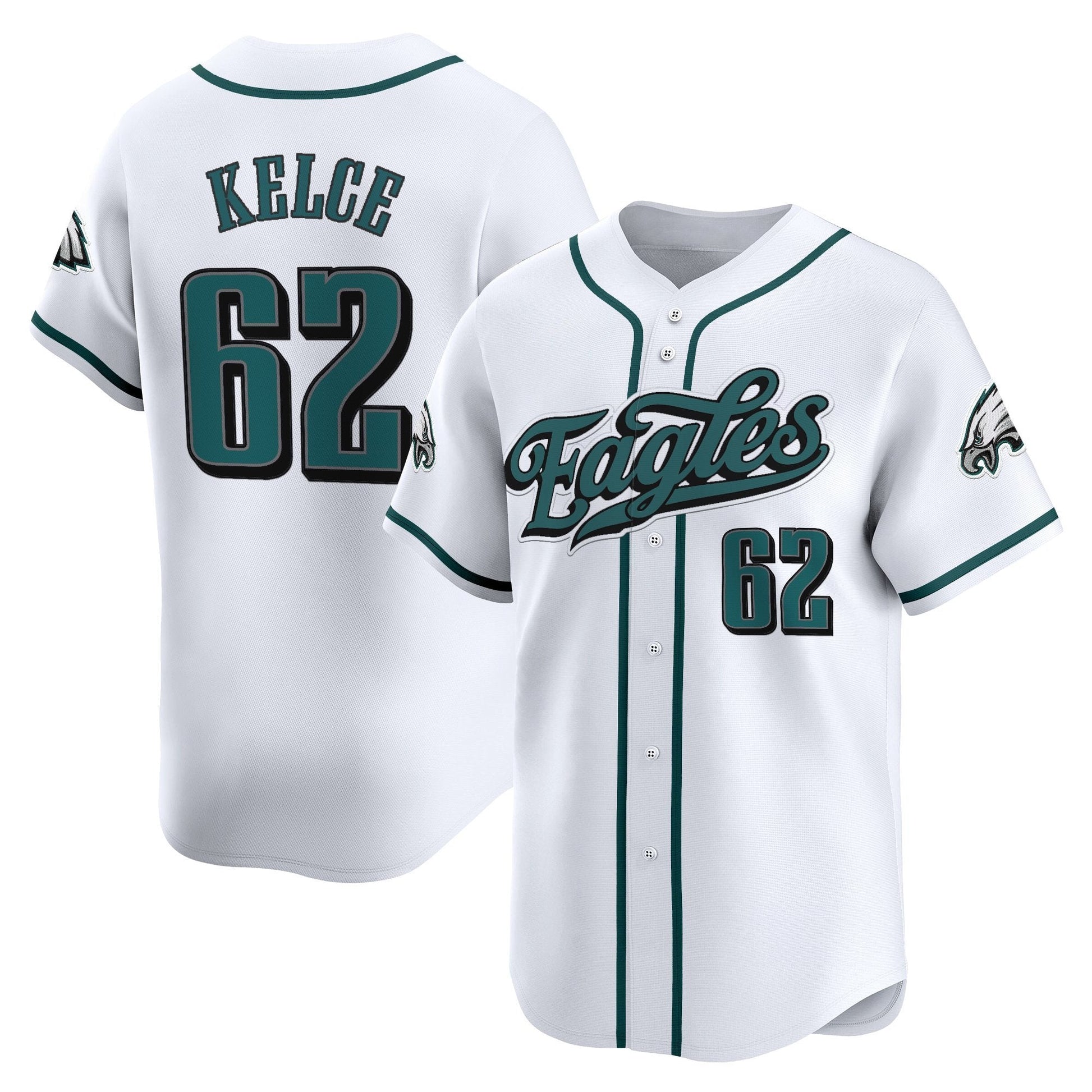 Men's Philadelphia Eagles 2025 Vapor Baseball Jersey V2 - All Stitched