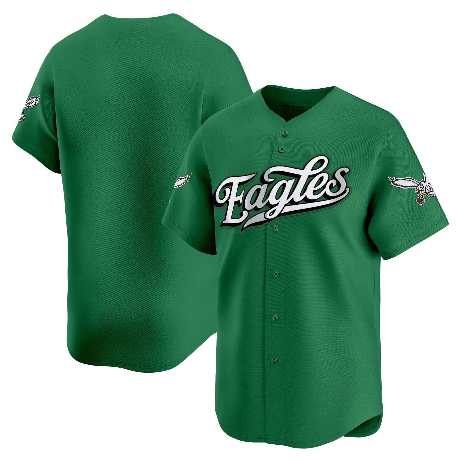 Men's Philadelphia Eagles 2025 Vapor Baseball Jersey V2 - All Stitched