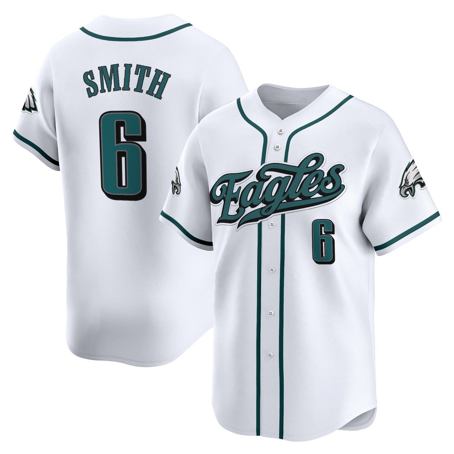 Men's Philadelphia Eagles 2025 Vapor Baseball Jersey V2 - All Stitched