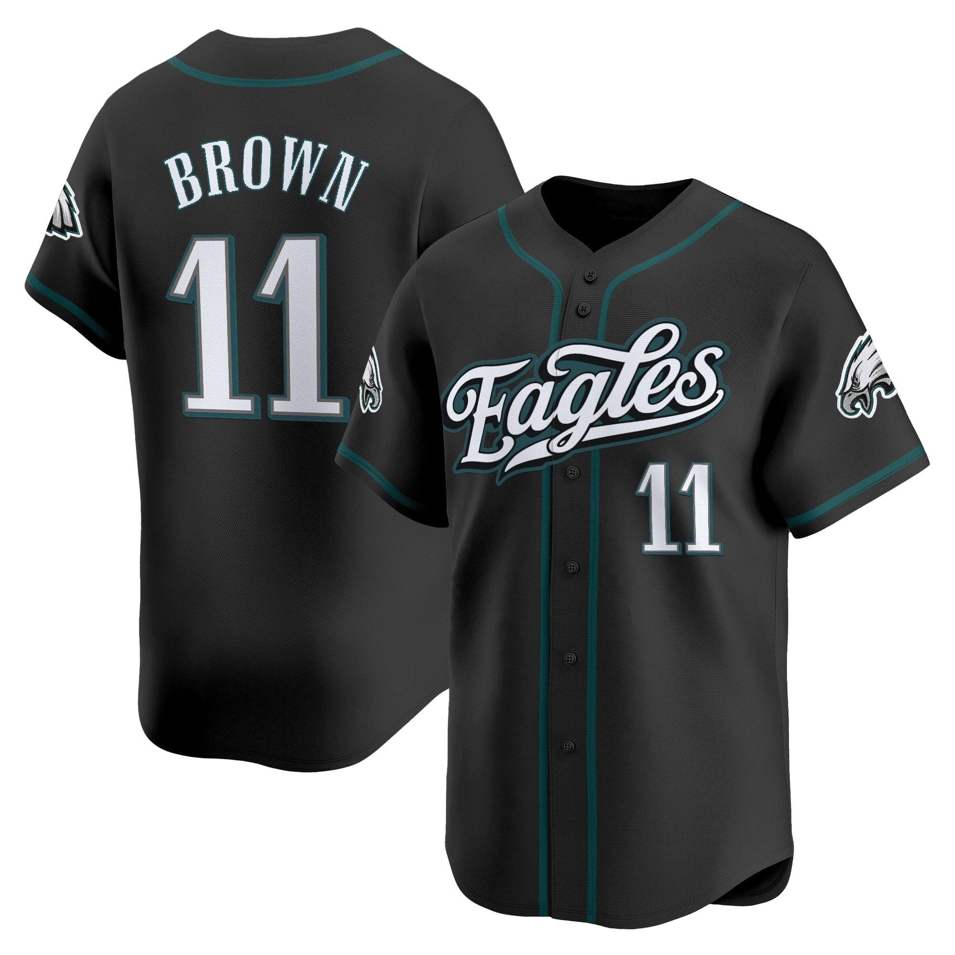 Men's Philadelphia Eagles 2025 Vapor Baseball Jersey V2 - All Stitched
